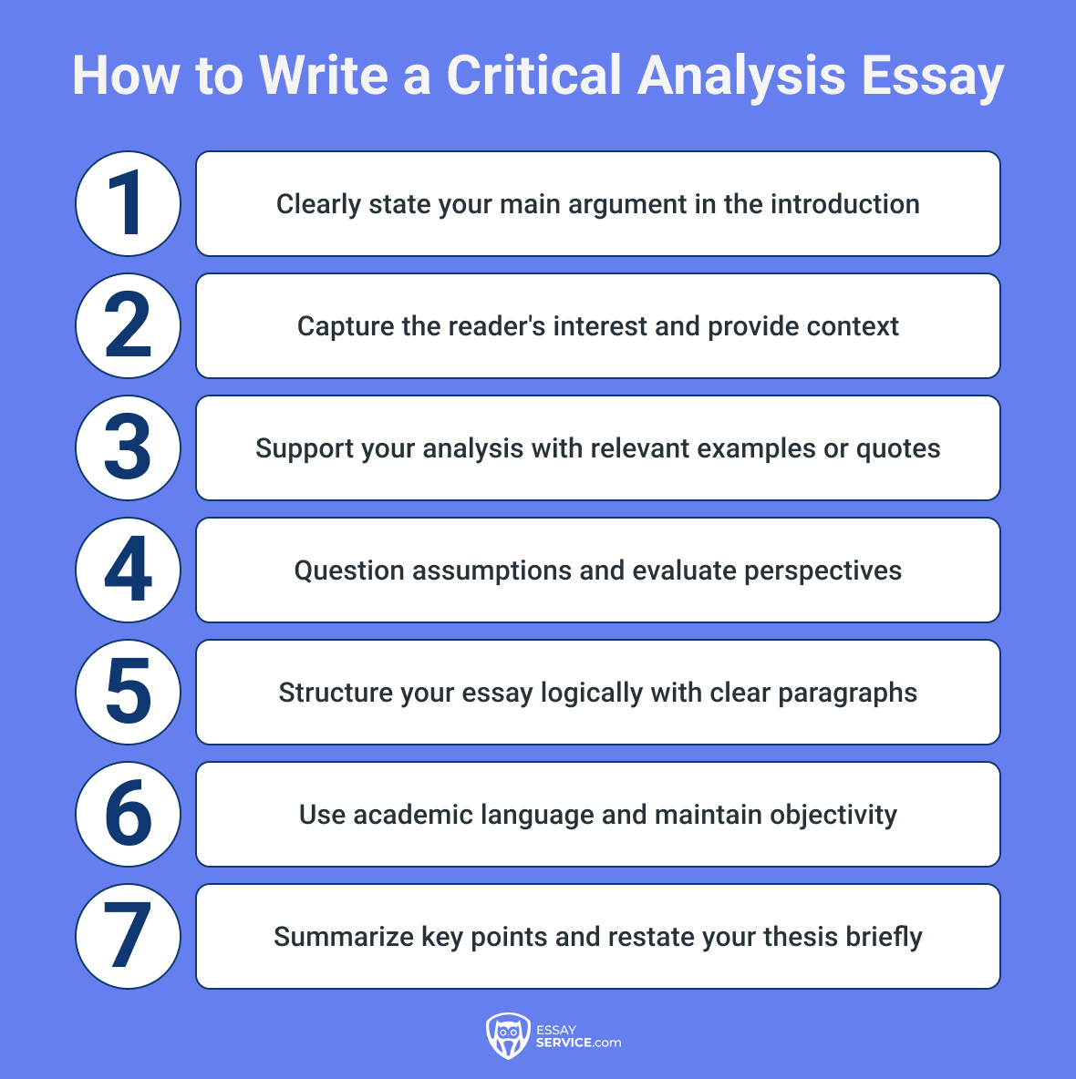 How to Write a Critical Analysis Essay